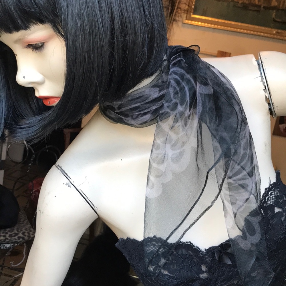 Vintage Sheer Scarf